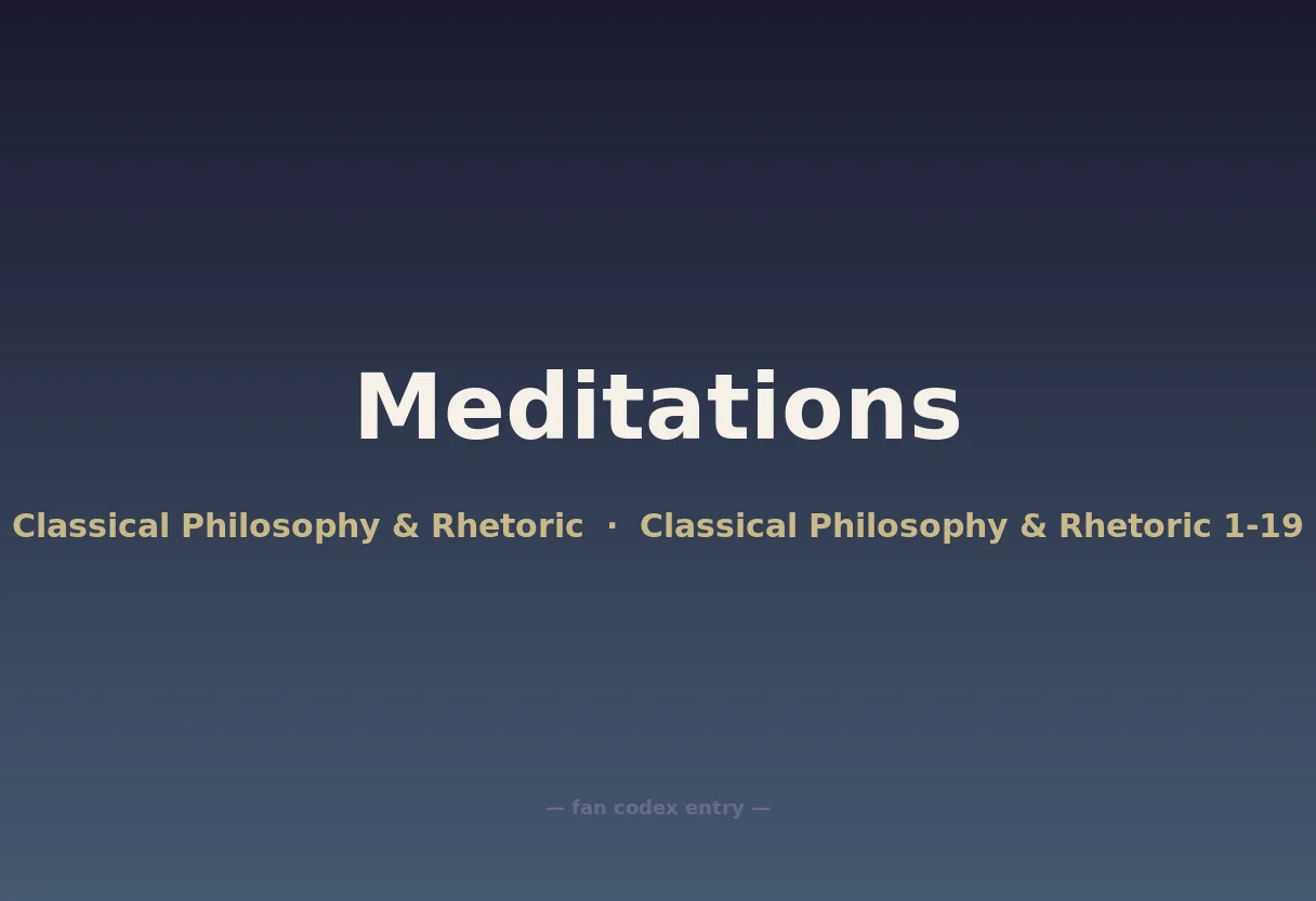 Meditations